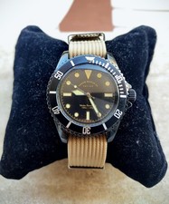 Vague Watch Co. blk sub,40mm , quarzo,