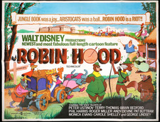 Robin Hood ORIGINAL Quad Movie
