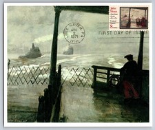 #1433 John Sloan FDC Maxi Card