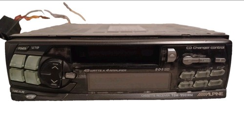Autoradio vintage alpine tdm - vintage,