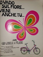 Bicicletta Graziella Carnielli DUE Pubblicità anno 1965/70 (e769 - 1530)