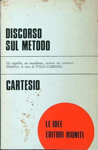 Discorso sul metodo cartesio - discorso,