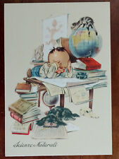 SCIENZE NATURALI - SERIE "PROFESSIONI" VETTA - BAMBINI - illustratore BIOLETTO