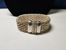 Bracciale Vintage Argento Tono