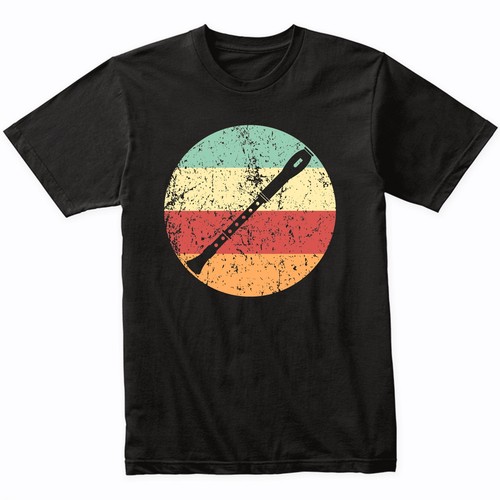 Shirt oboe silhouette musica - t-shirt,