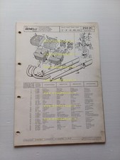 Benelli 250 2C accensione puntine catalogo ricambi originale spare parts catalog