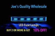 (15) LAMPADE FUSIBILI LED BLU