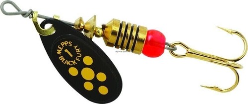 Esca pesca mepps black fury - esca,