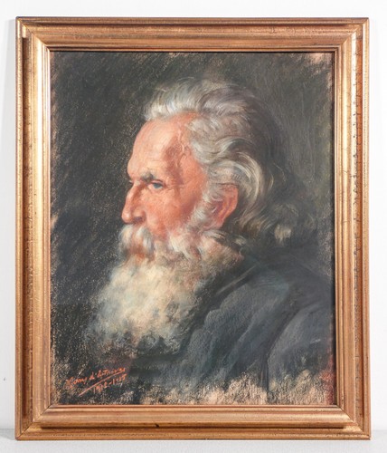 Antico quadro ritratto - antico,