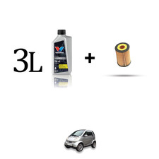 Kit filtro olio e 3L per Smart