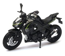 Modellino moto sportivo Kawasaki Z 1000 R 2017 pressofuso 1:18 Welly senza scatola perfetta