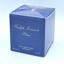 Ralph Lauren Blue Eau De Toilette 125 ml 4.2 FL OZ Spray - Nuovo Rarità