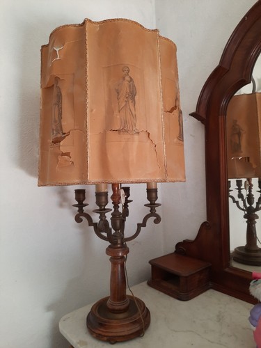 Lampada antica bracci - antica, 4