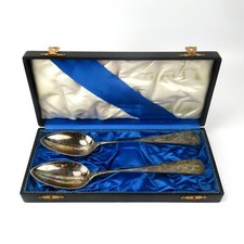 2 cucchiai antichi in argento