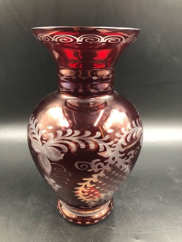 Grande vaso soprammobile vetro - vaso,