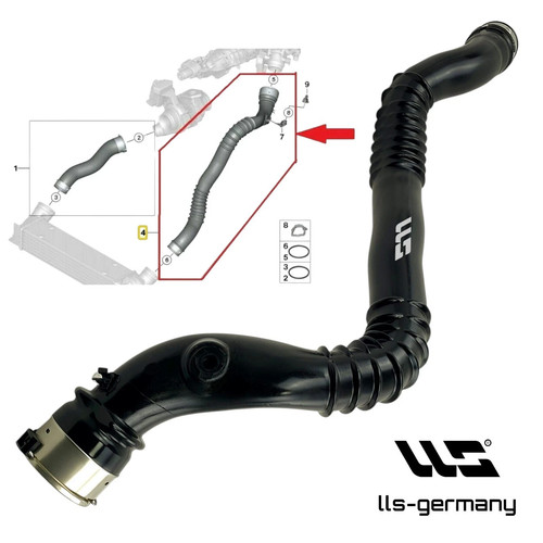 Tubo intercooler per - bmw, serie