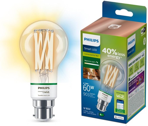 Philips wiz b22 a60 - philips, lampadina