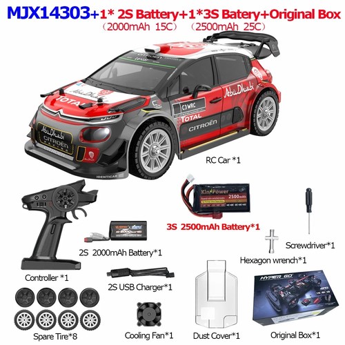 Mjx 14303 brushless - rc, drift