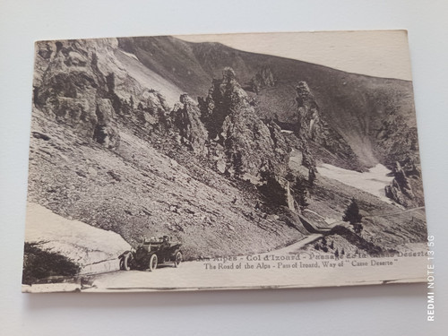 Cpa arvieux col - cpa, (05)