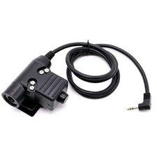Adattatore cavo cuffie 2,5 mm U94 PTT per Motorola T6200C Cobra MT600 Talkabout
