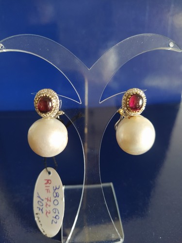Orecchini vintage oro con - vintage,