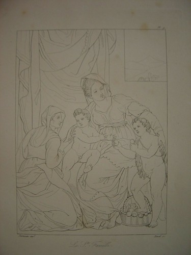 Gravure numéro la sainte - gravure,