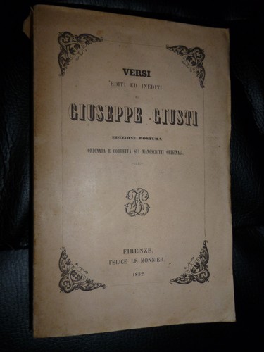 Versi editi inediti di - inediti,
