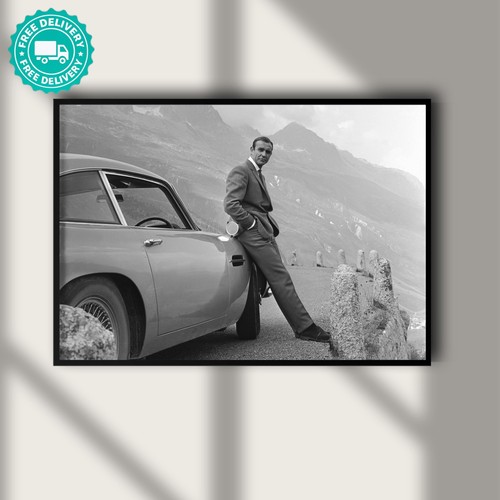 Stampa sean connery aston - stampa,