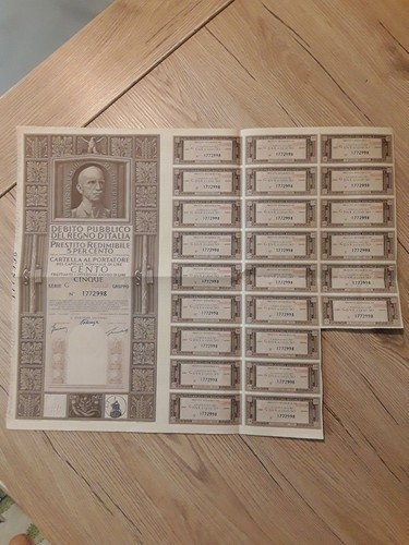 Debito pubblico del regno - debito,
