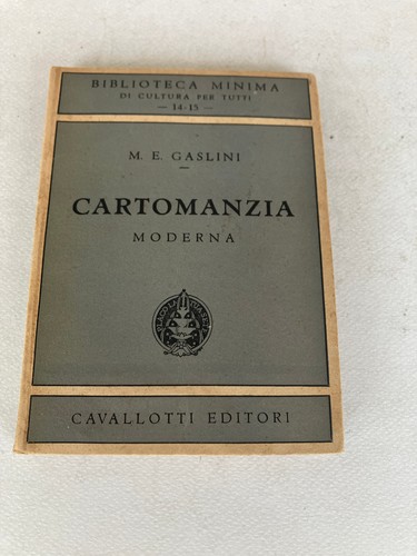Cartomanzia moderna m e - m.,
