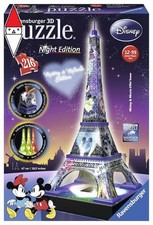PUZZLE 3D RAVENSBURGER PUZZLE 3D DISNEY TOUR EIFFEL