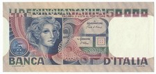 50000 LIRE BANCA D'ITALIA VOLTO DI DONNA 02/11/1982 FDS-/FDS