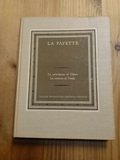 LA PRINCIPESSA DI CLEVES-LA CONTESSA DI TENDA di M M. DE LA FAYETTE ed UTET