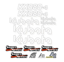 Kit decalcomanie Kubota