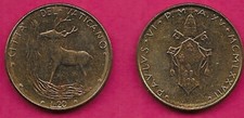 VATICAN CITY 20 LIRE 1975 UNC