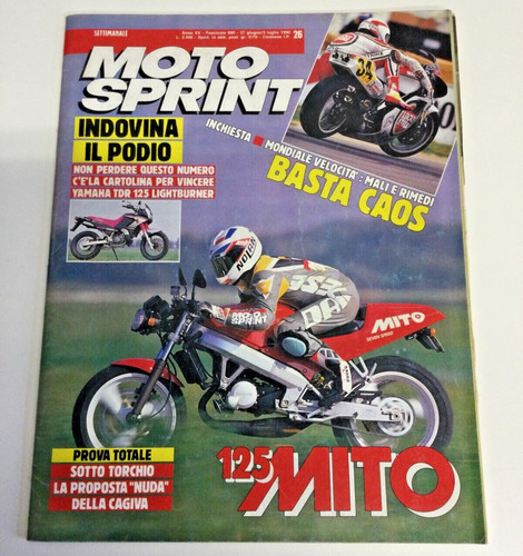 Motosprint 1990 prova - motosprint,