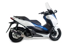 Impianto di Scarico Yasuni Black Edition Carbon con Omologazione per Honda NSS A Forza