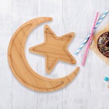  2 pezzi di vassoio di bambù