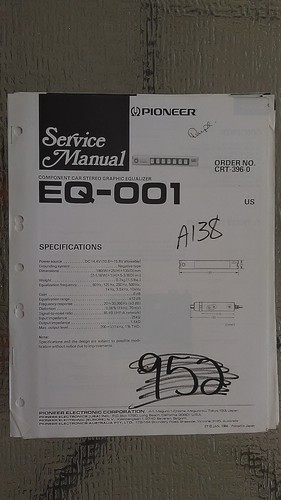 Pioneer 001 manuale - pioneer,