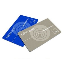 NICE MOCARD TESSERA A TRANSPONDER PER LETTORE DI PROSSIMITÀ MYMOON CONF 10PZ