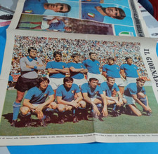 POSTER NAZIONALE ITALIA 1970 COPPA RIMET BRASILE -ITALIA 4-1 GIGI RIVA PELE'