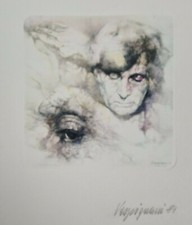 Bolaffi Arte VESPIGNANI RENZO Collezione degli Autoritratti firmati Litografia