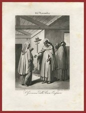 San Giovanni della Croce Confessore 24 Novembre Stampa originale Filippo Bigioli