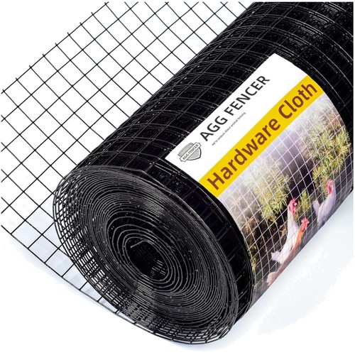 Rete metallica nera - , pvc