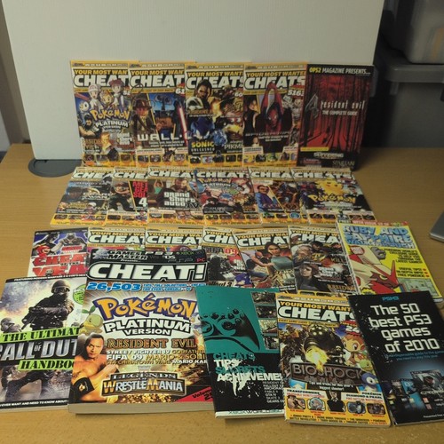 Retro games cheat books - retro,