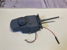 Torretta 1:16 per carro armato Henglong III con tiraggio tubolare