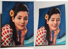 3D Lenticolare Ragazza che sorride e strizza l'occhio 