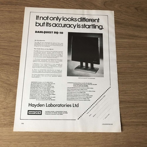 Gram202 magazine advert 11x8 - advert,