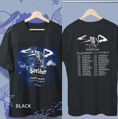 Maglietta staind break - staind, the