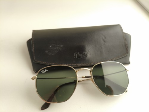 Ray ban rb3548n hexagonal oro - ray-ban,